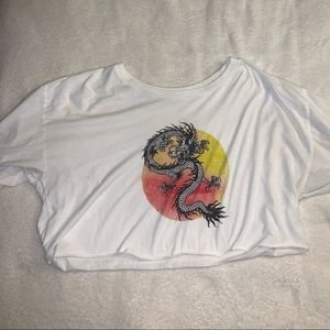 Graphic Cropped T-Shirt